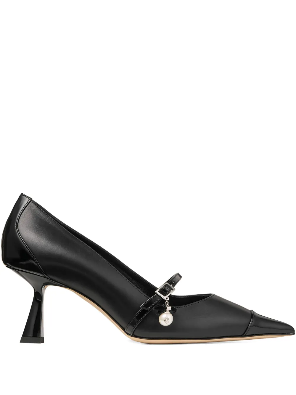 Jimmy Choo 65 mm Aren pumps met puntige neus Zwart