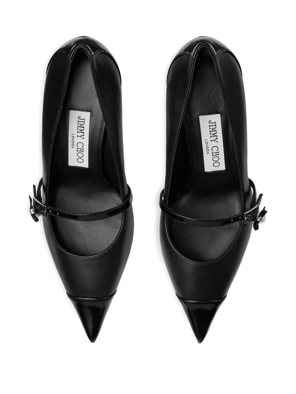 Jimmy Choo 65 mm Aren pumps met puntige neus Zwart