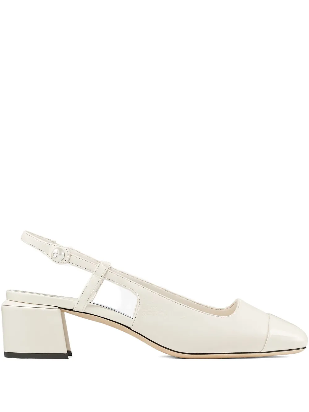 Jimmy Choo 45mm Elisa sling-back pumps Neutrals