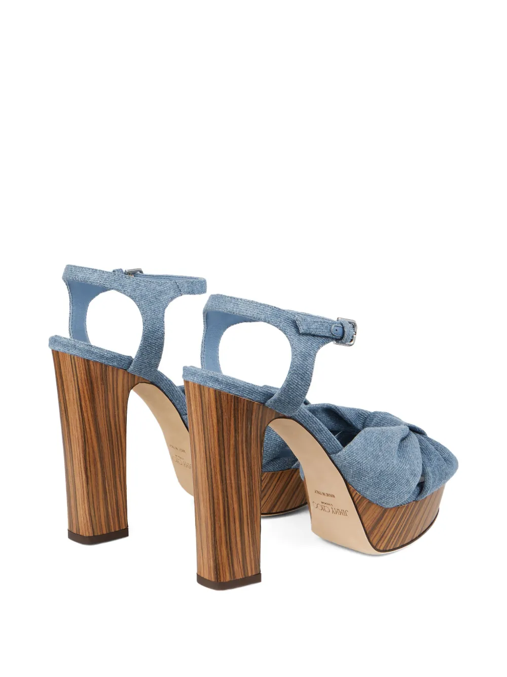 Jimmy Choo 120mm Heloise heeled sandals Blue