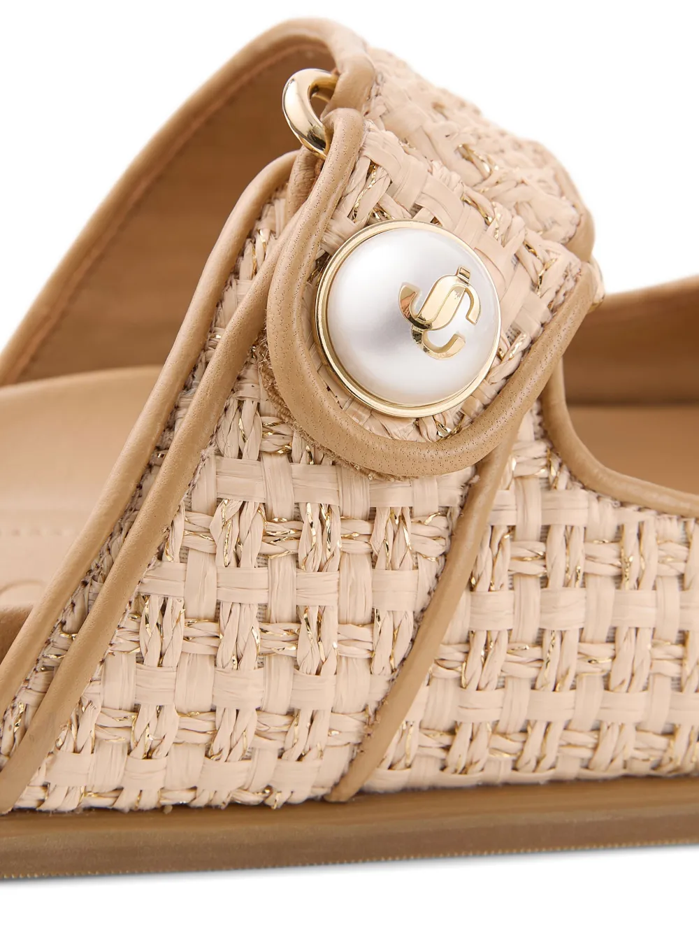 Jimmy Choo Fayence sandalen Beige