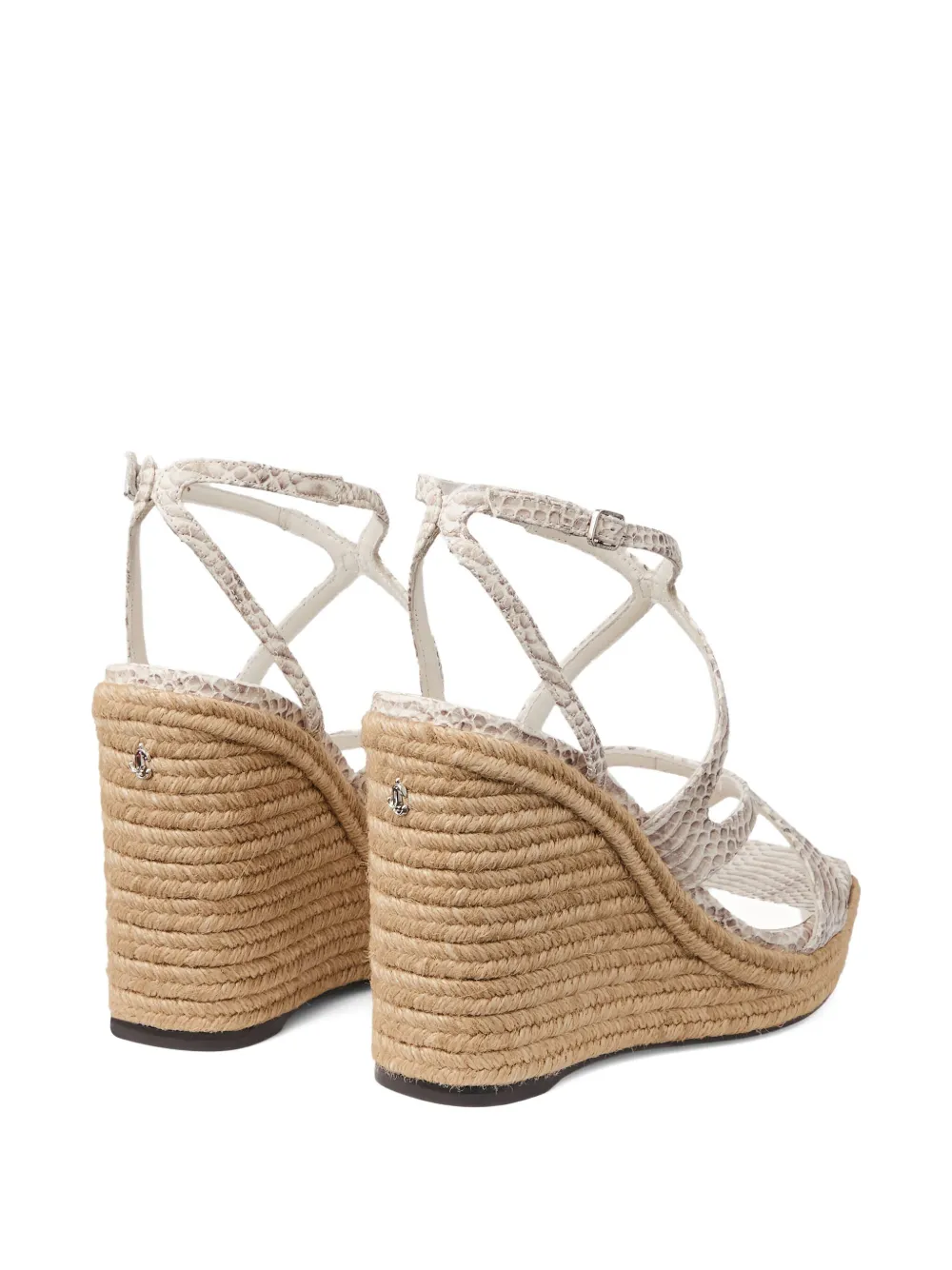 Jimmy Choo 110mm Ayla sandals Neutrals