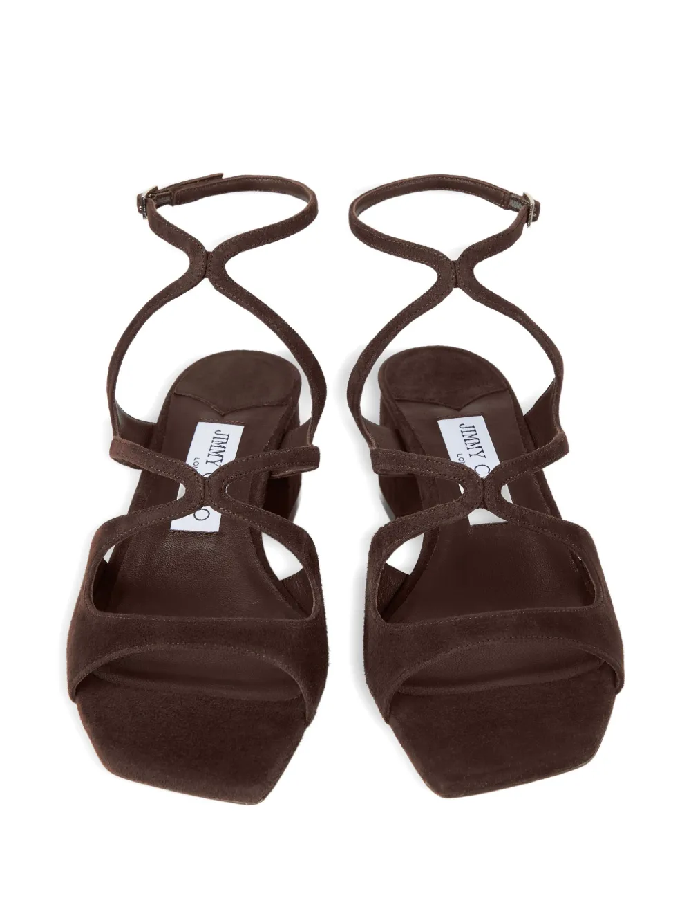 Jimmy Choo 45mm Azilia sandals Brown