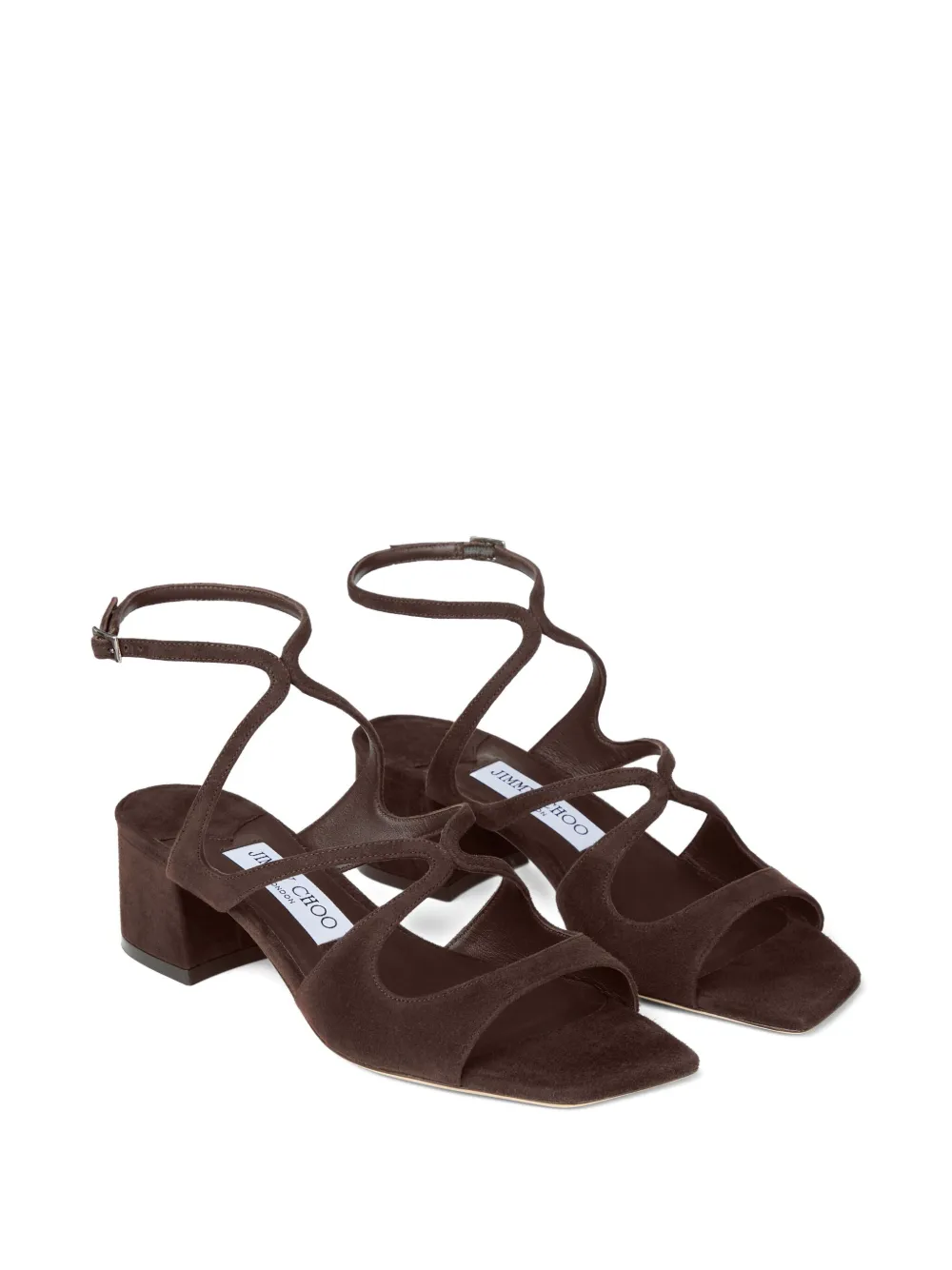 Jimmy Choo 45mm Azilia sandals - Bruin