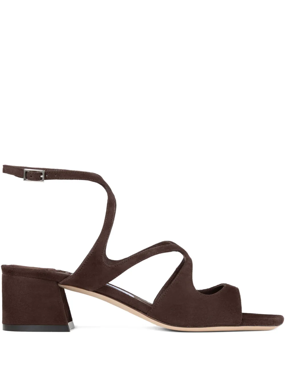 Jimmy Choo 45 mm Azilia sandalen Bruin