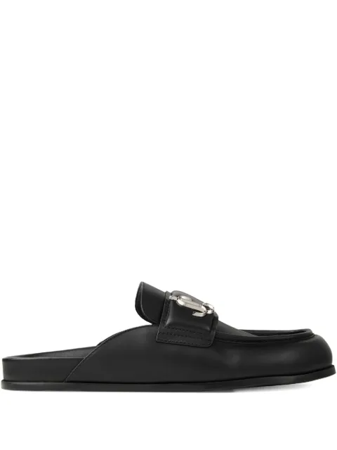 Jimmy Choo Milo leather slippers