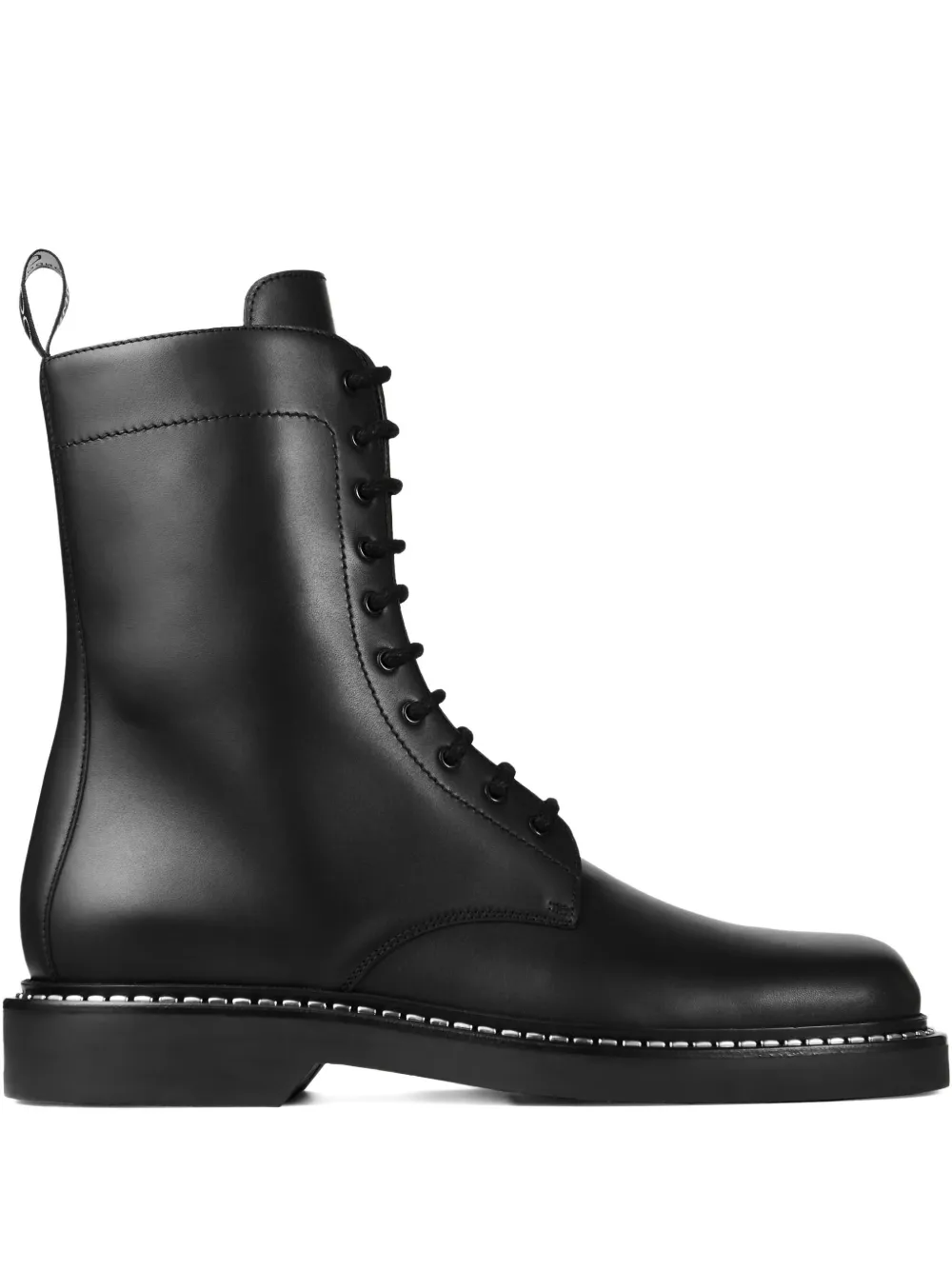Jimmy Choo Rowan Derby lace-up studded boots Zwart
