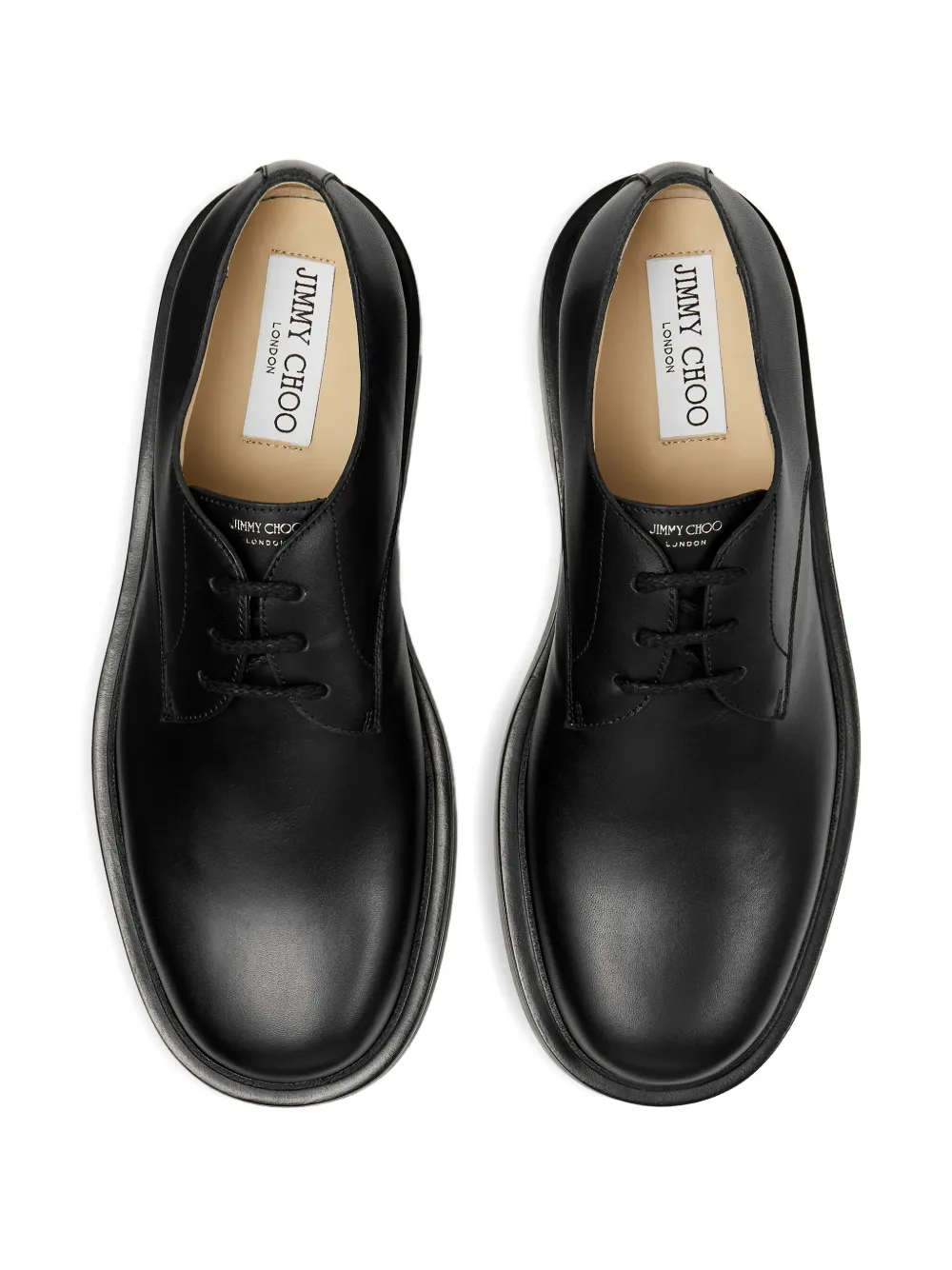 Jimmy Choo Rowan lace-up derby shoes Black