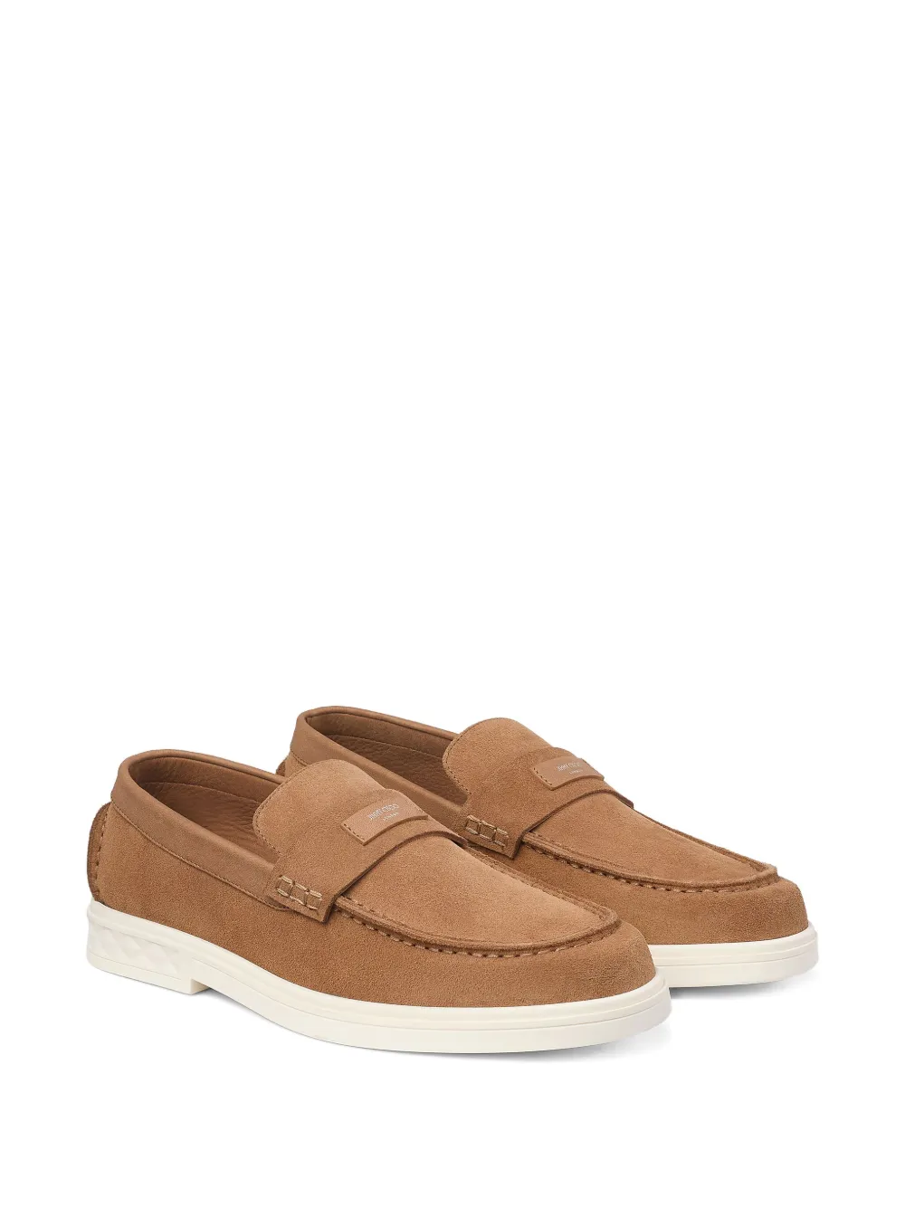 Jimmy Choo Josh Driver leather loafers - Bruin