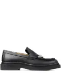 Jimmy Choo Buff tassel-embellished leather loafers - Black