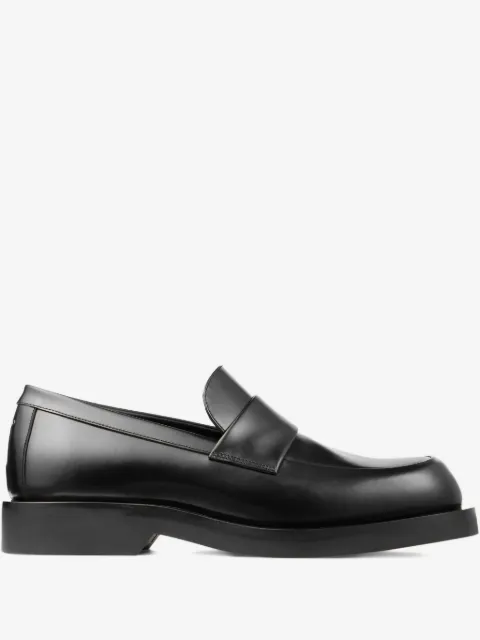 Jimmy Choo Buff leather loafers