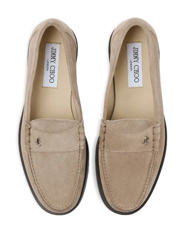 JIMMY CHOO ブラウンローファー