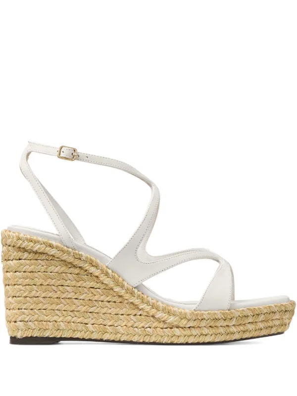 Jimmy Choo Ayla Espadrilles in White