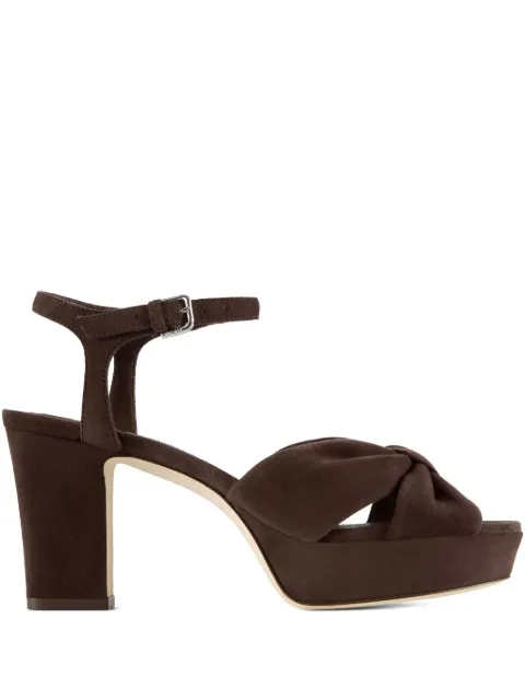 Jimmy Choo sandalias Heloise con tacón 80mm