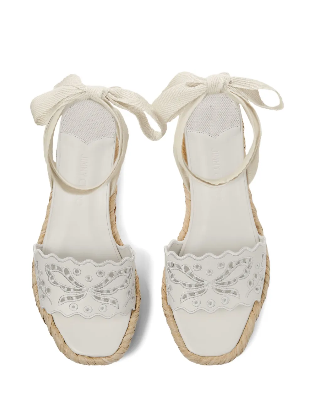 Jimmy Choo 60mm Arlee sandals White