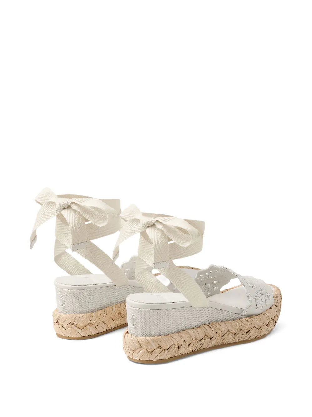 Jimmy Choo 60mm Arlee sandals White