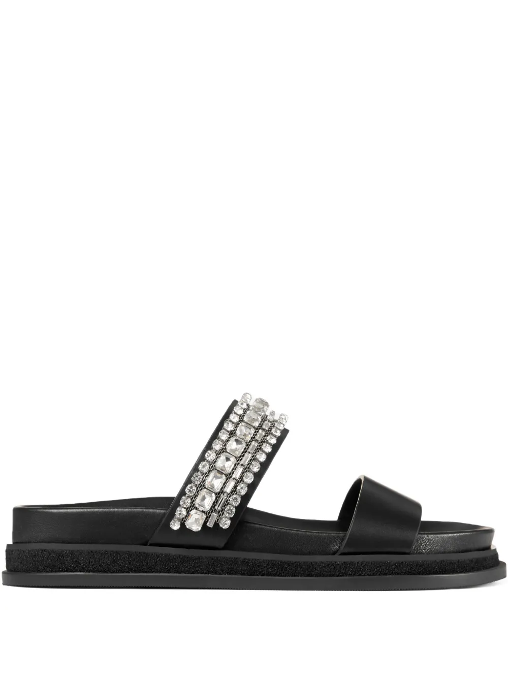 Jimmy Choo Jadi flat sandals Black