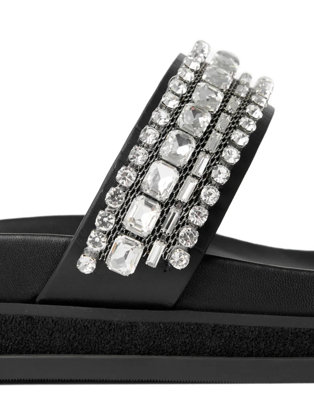 Jimmy Choo Jadi flat sandals Black