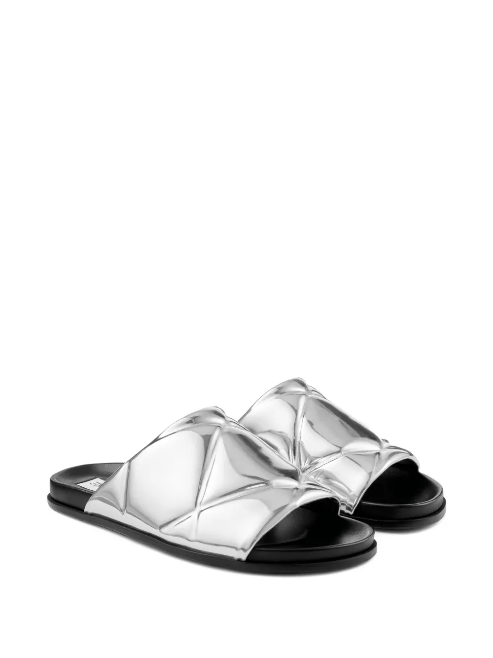 Jimmy Choo Sandalen met metallic-effect - Zilver