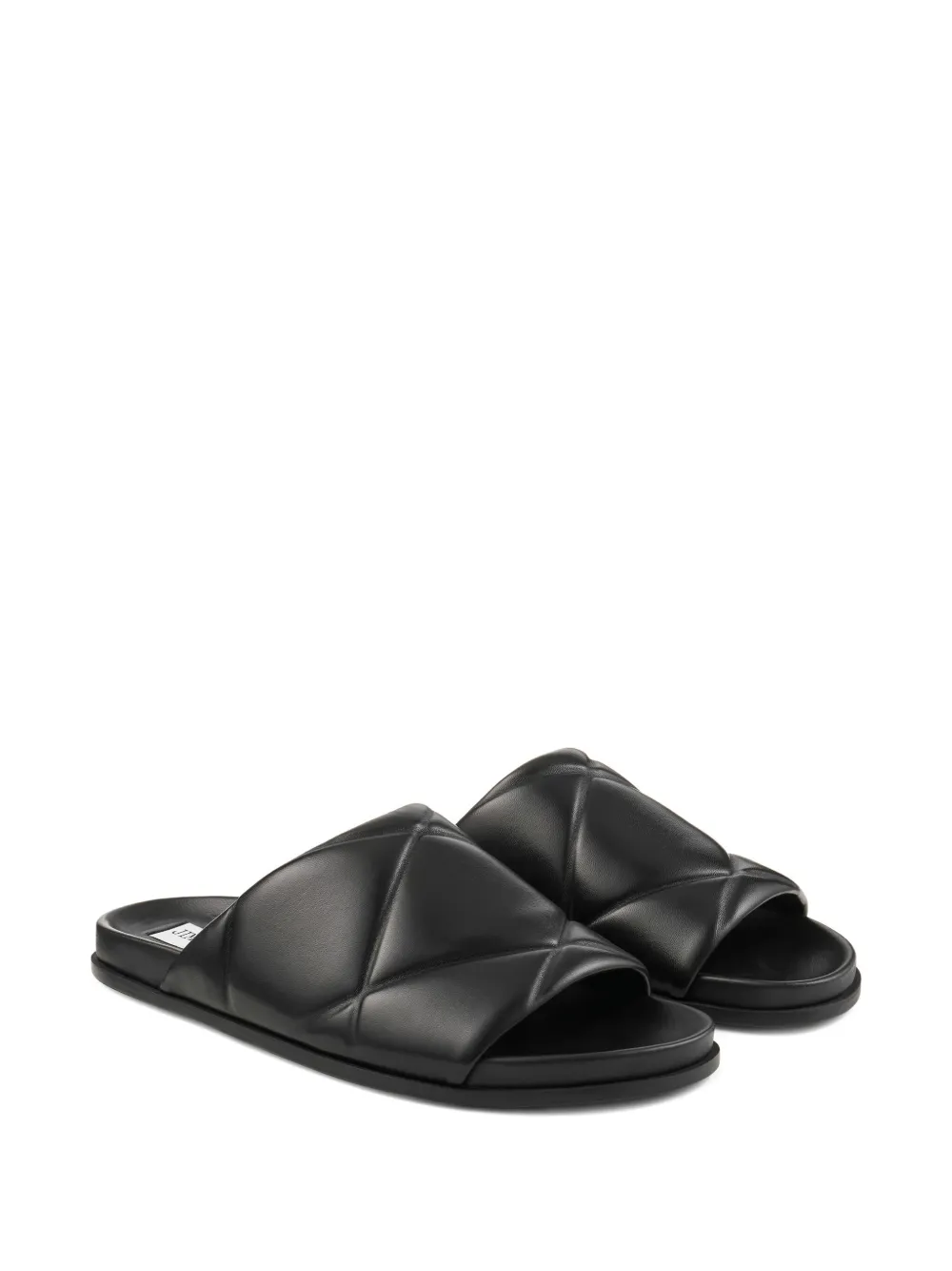 Jimmy Choo Leren sandalen Zwart