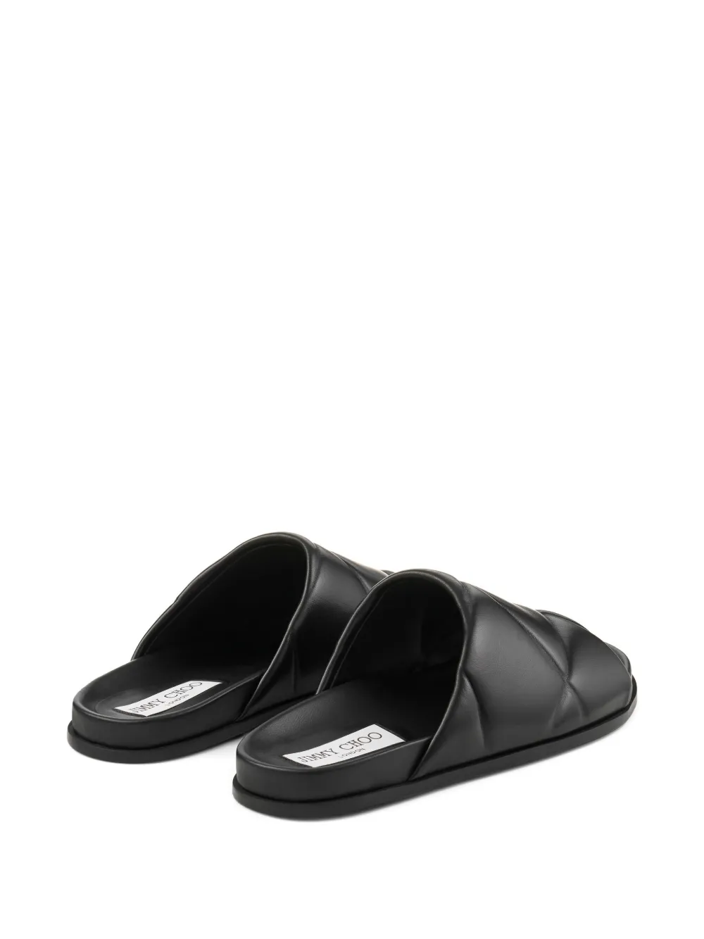 Jimmy Choo Leren sandalen Zwart