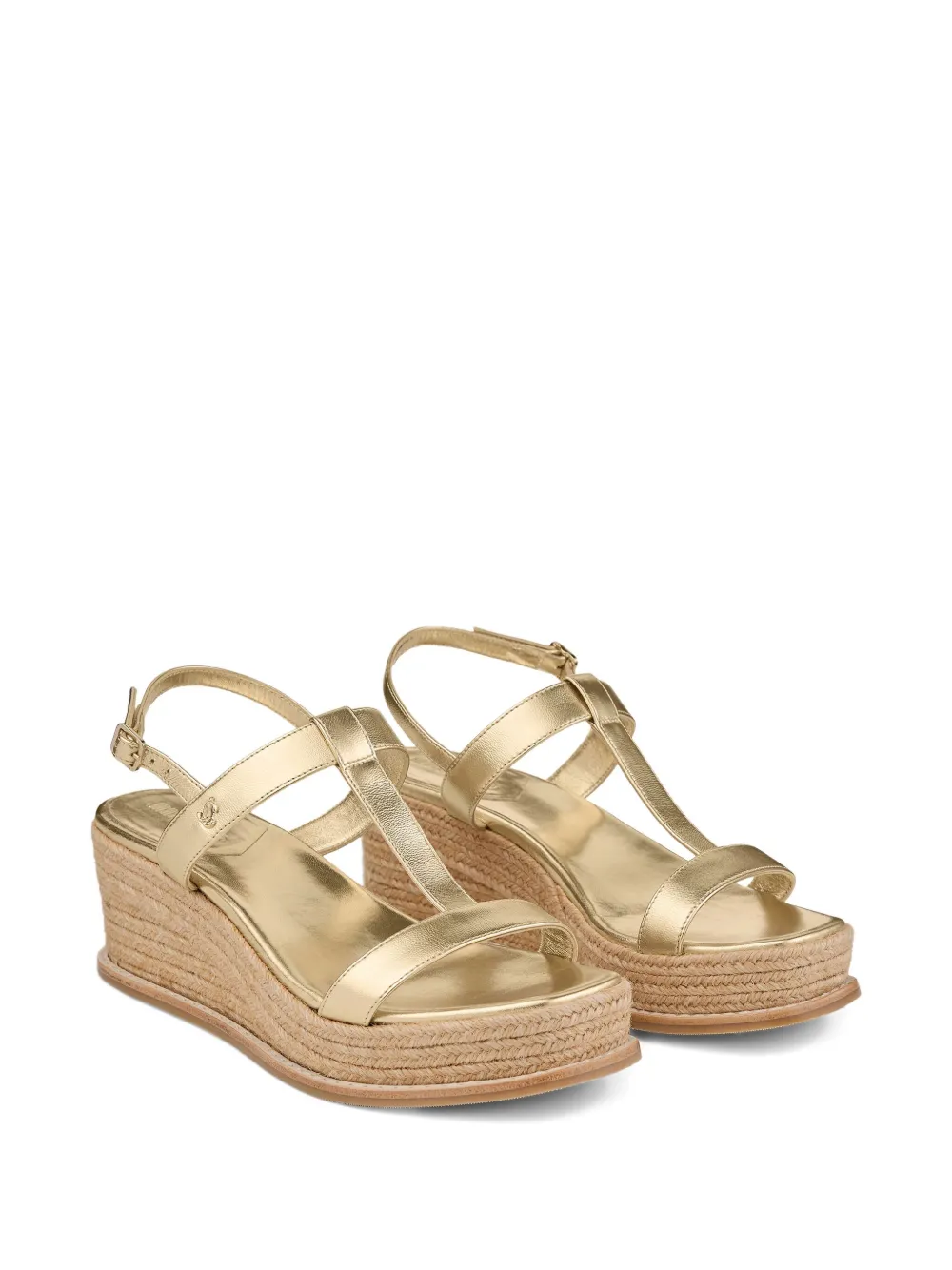Jimmy Choo 60mm Theia sandals - Goud