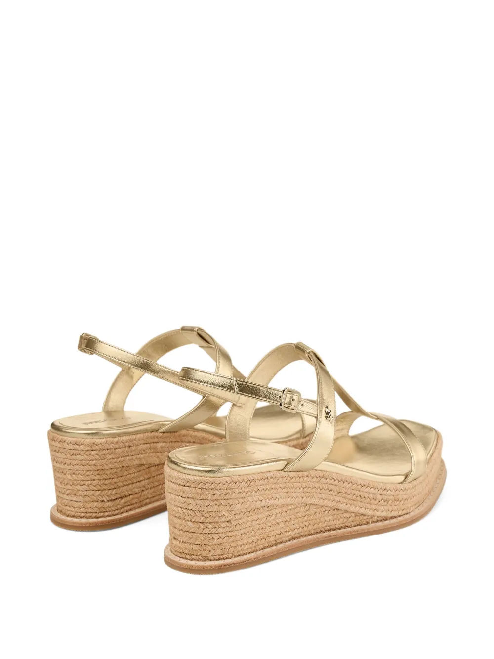 Jimmy Choo 60 mm Theia sandalen Goud
