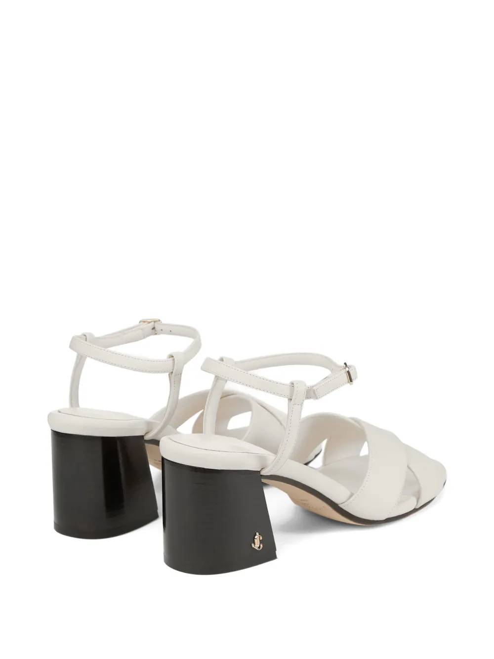 Jimmy Choo 65mm Valla sandals White