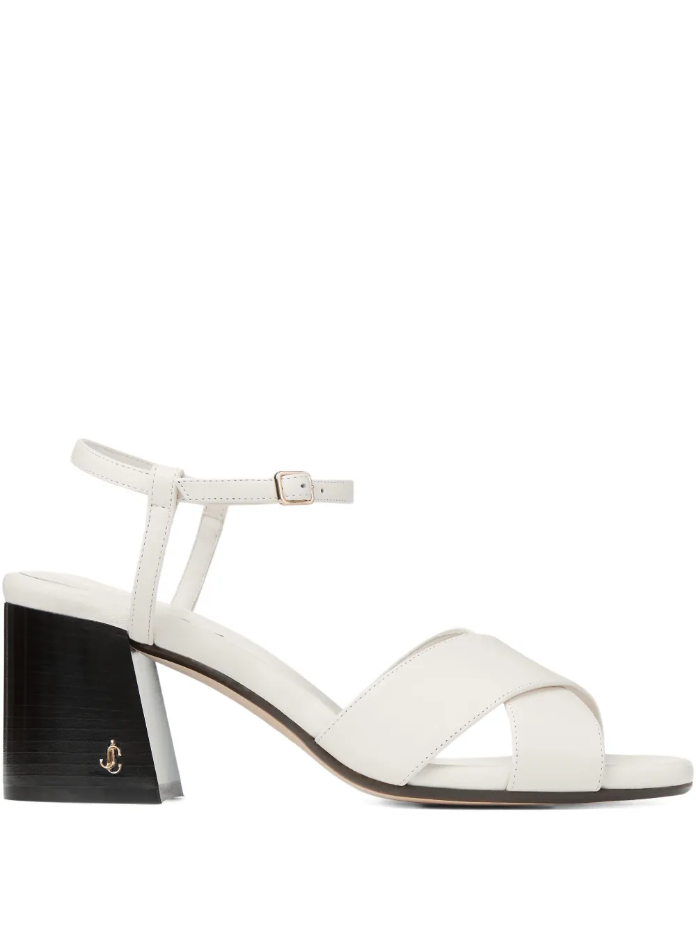 Jimmy Choo 65 mm Valla sandalen Wit