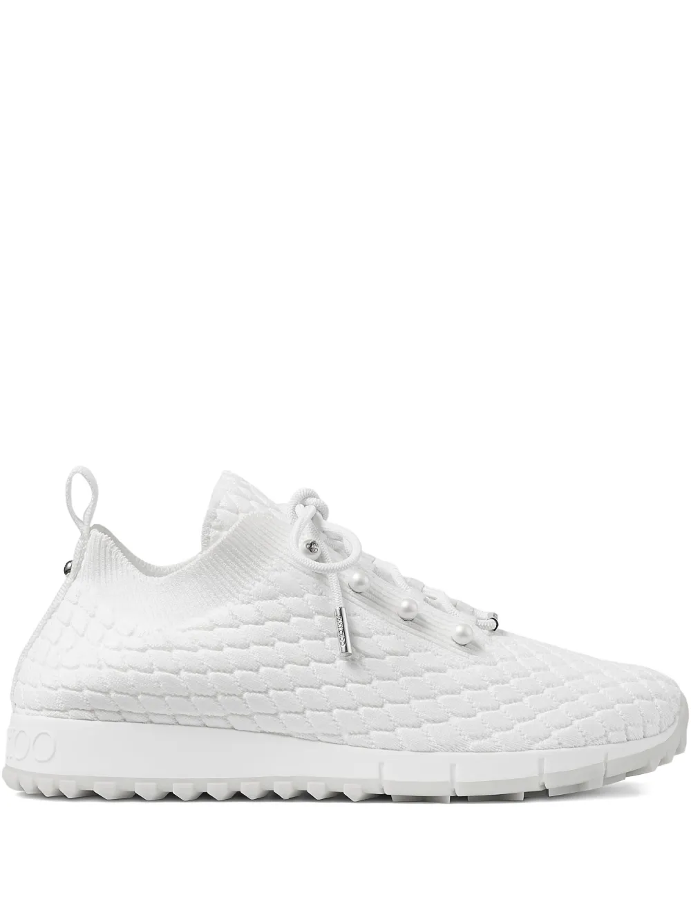 Jimmy Choo Tênis Veles com cadarço | Branco | Image 1