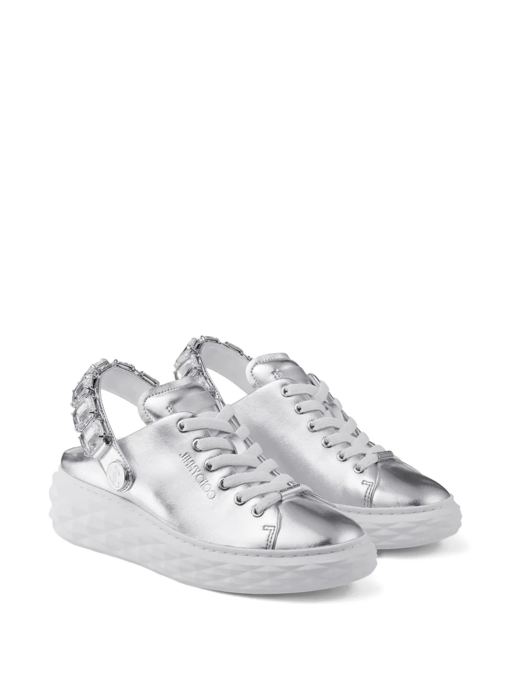 Jimmy Choo Diamond Maxi sneakers Silver