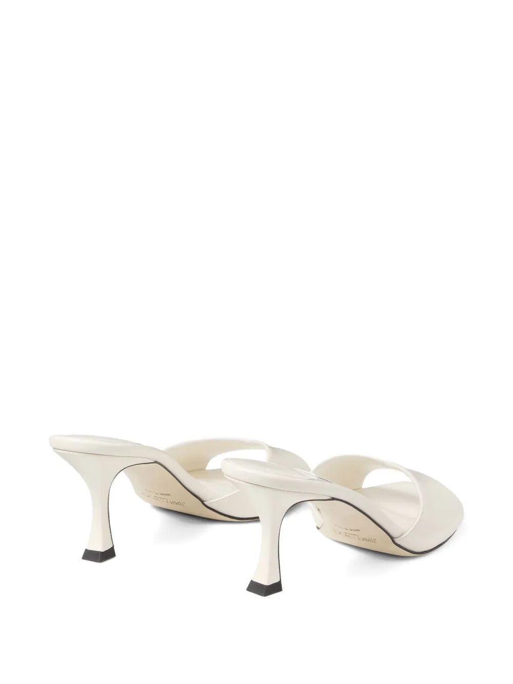 Jimmy Choo 70 mm Skye leren sandalen Wit