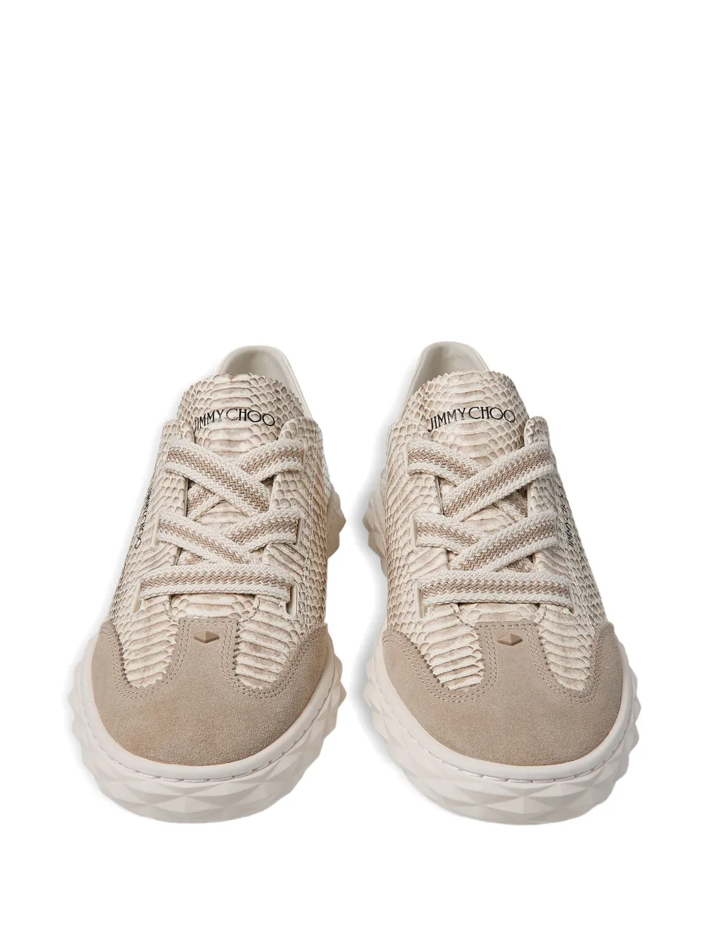 Jimmy Choo Diamond low-top sneakers Neutrals