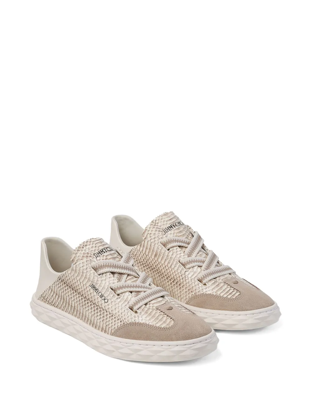 Jimmy Choo Diamond low-top sneakers Neutrals