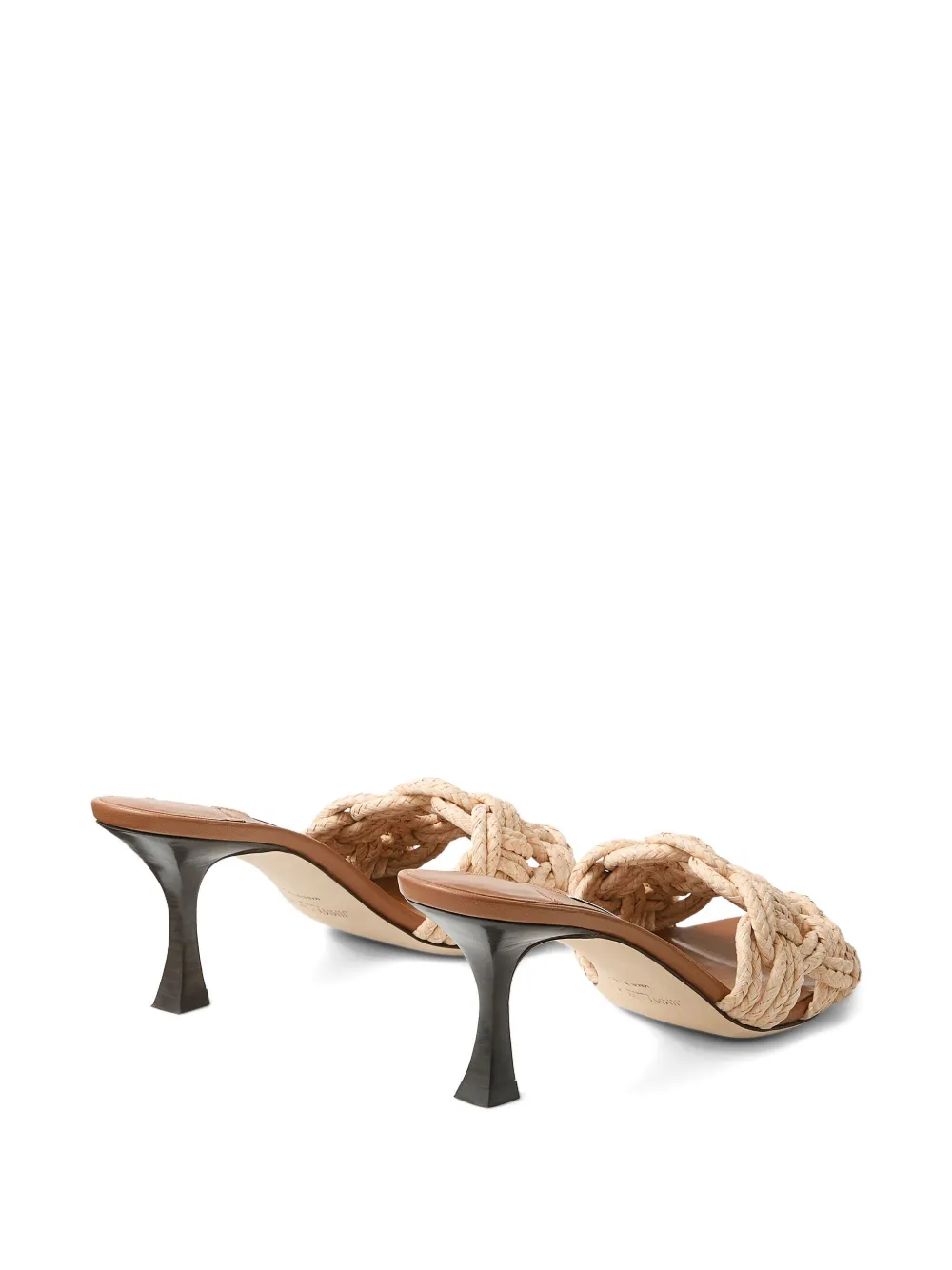 Jimmy Choo 70mm Chara mules Neutrals