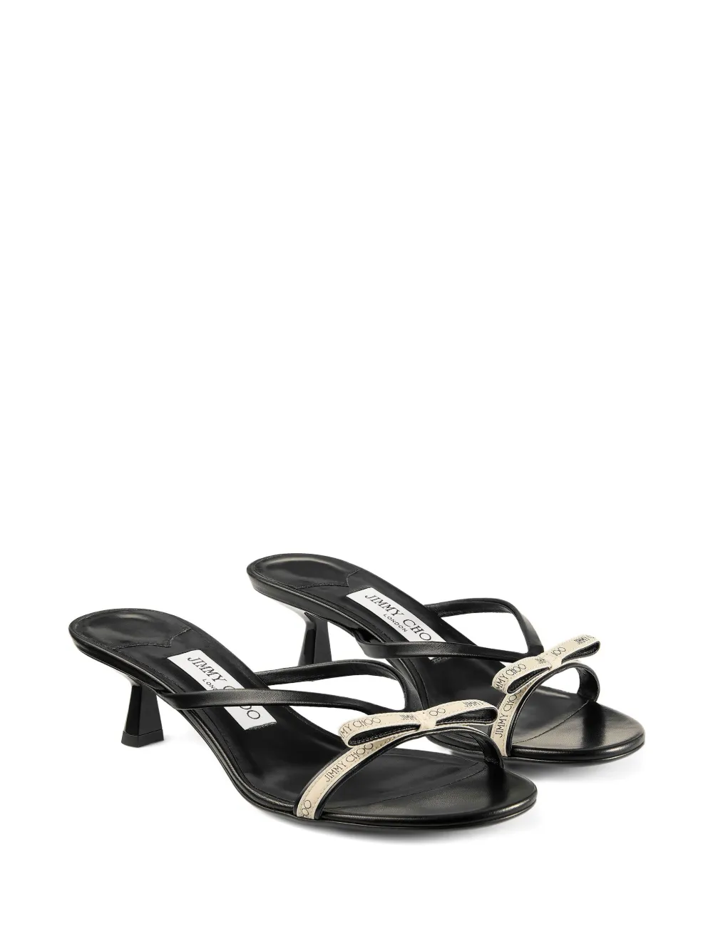 Jimmy Choo 50mm Ciela mules Black