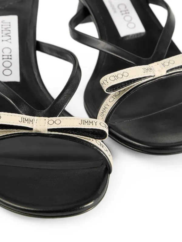 Jimmy Choo 50mm Ciela Mules | Black | FARFETCH
