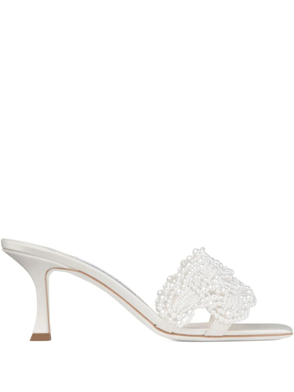 Jimmy Choo mules Cary 70 mm | blanc | Image 1