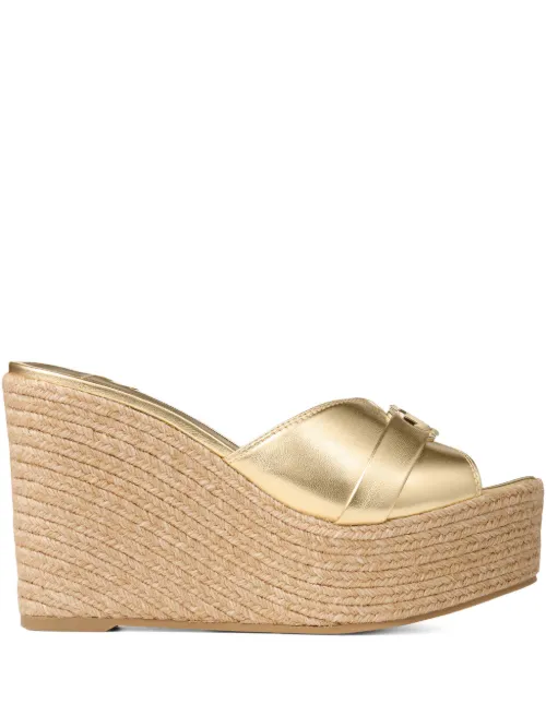 Jimmy Choo mules Leda 100 mm - Or - Jimmy Choo - Modalova