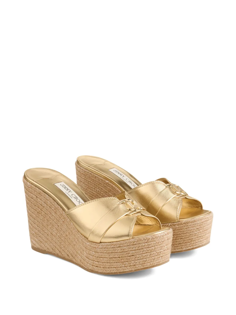 Jimmy Choo 100mm Leda mules | Heeled Mules | Image 2
