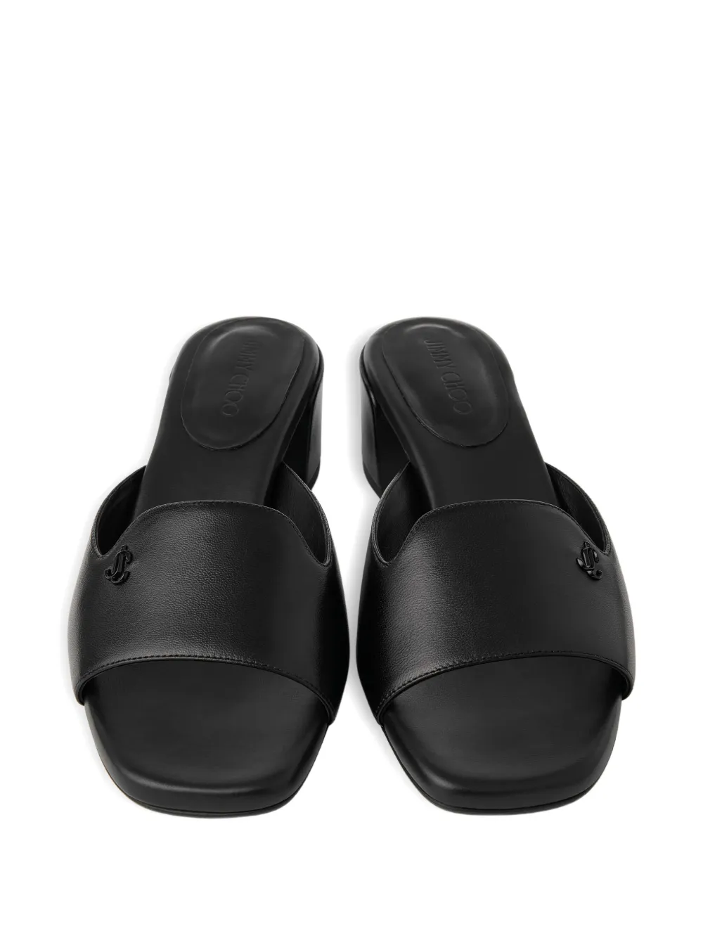 Jimmy Choo 45mm Dina mules Black