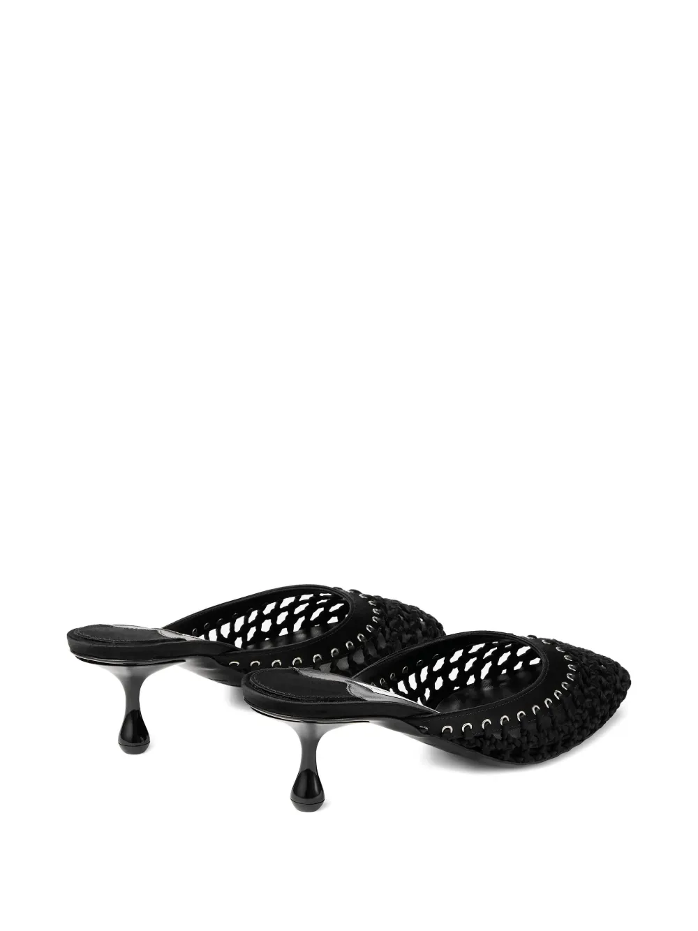 Jimmy Choo 50mm Pixie mules Zwart