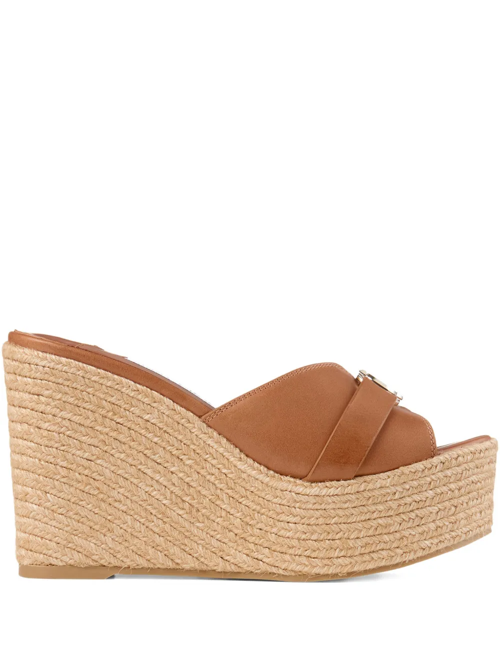 Jimmy Choo 100mm Leda mules Brown