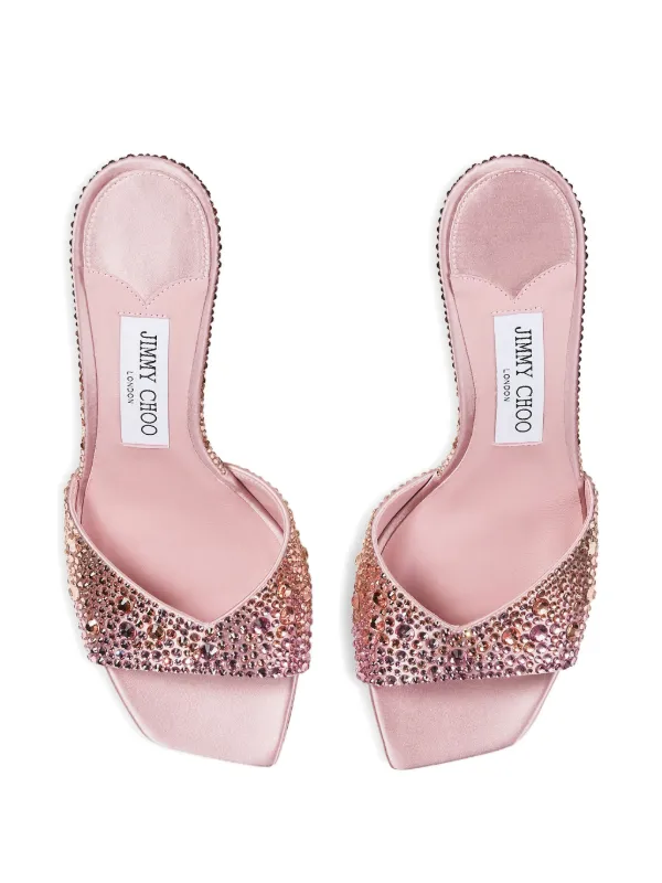 JIMMY CHOO サンダル ピンク 37.5 Jimmy Choo Skye 70 Sandals | Pink | FARFETCH GE