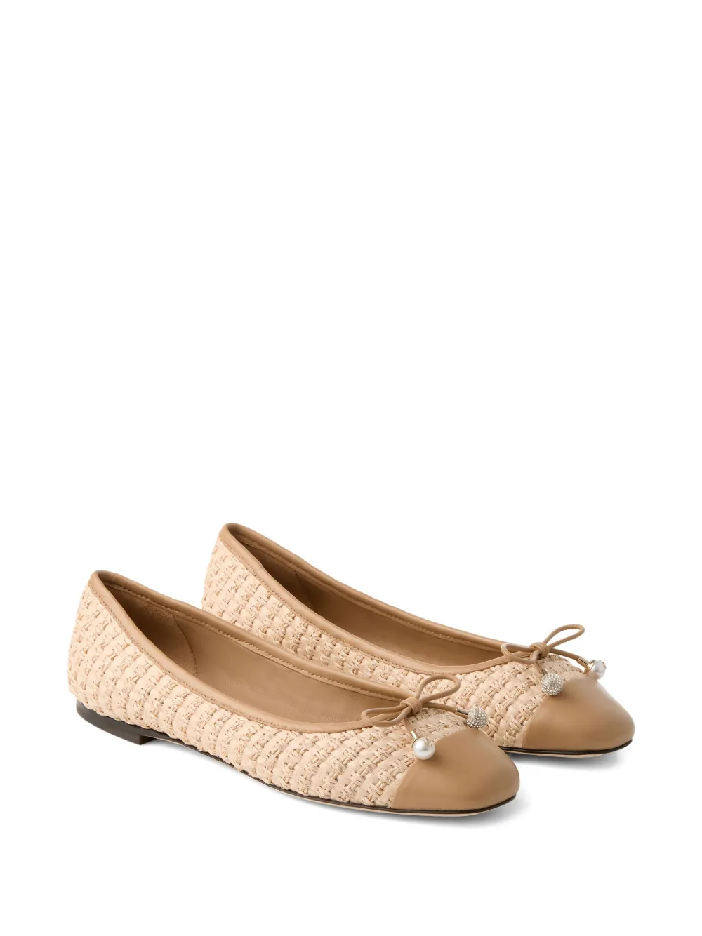 Jimmy Choo Elme ballet flats - Beige