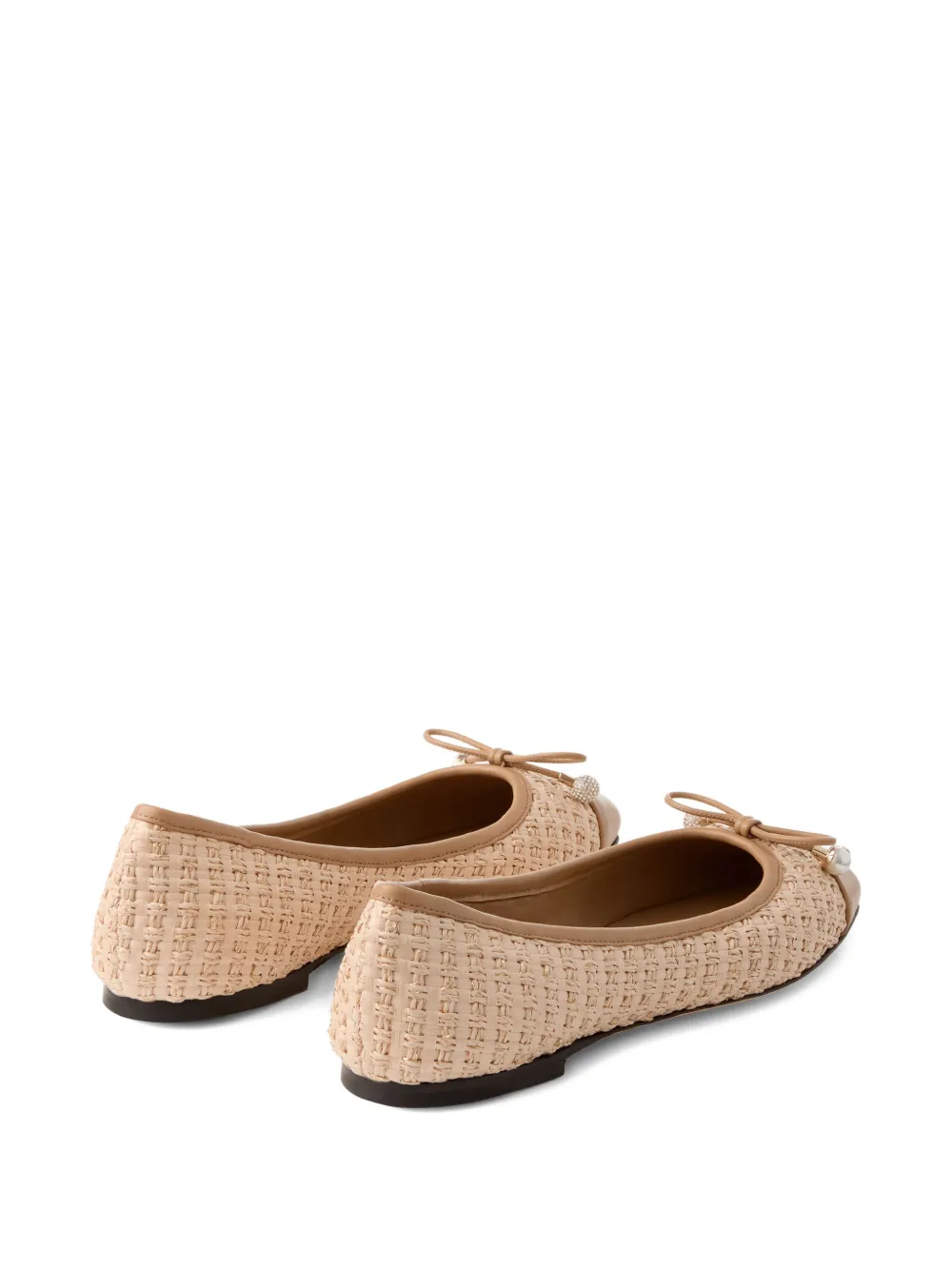 Jimmy Choo Elme ballerina's Beige