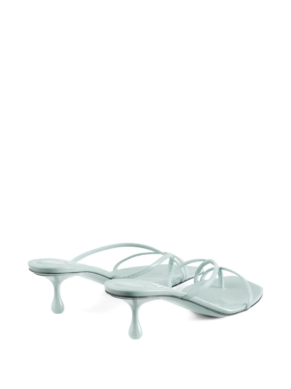 Jimmy Choo 50mm Etana mules Groen