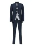 Carlo Pignatelli four-piece ceremony suit - 50JX160C106150800 BLUE