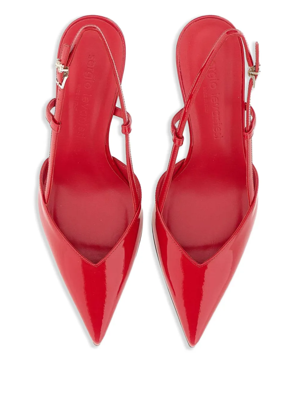 Sergio Levantesi 90mm Giulia pumps Red