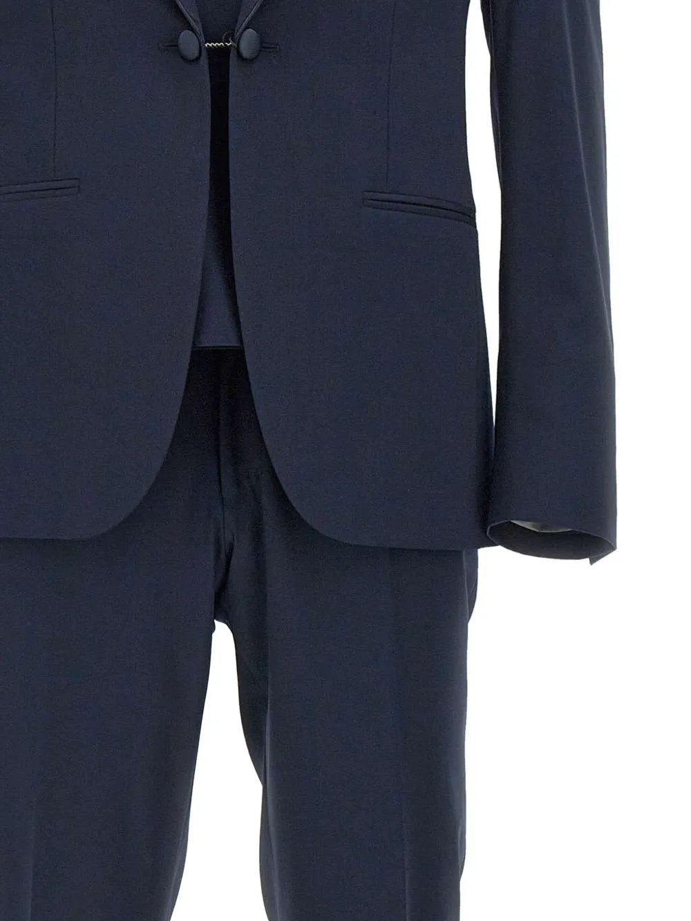 Corneliani Pak met enkele rij knopen Blauw